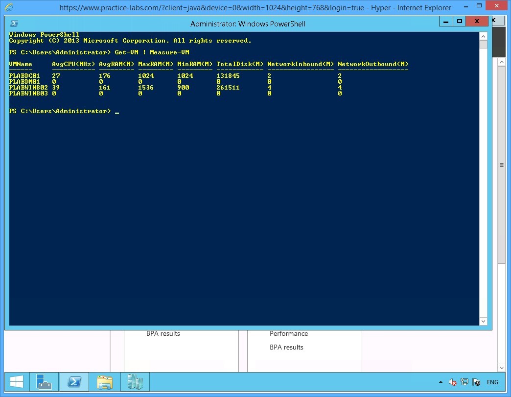 Figure 1.19 Screenshot of the device PLABHYPERV